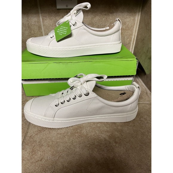 Cariuma OCA Low Off-white Canvas Sneaker US Woman 10 New Open Men’s 8.5 Open Box - Picture 3 of 10